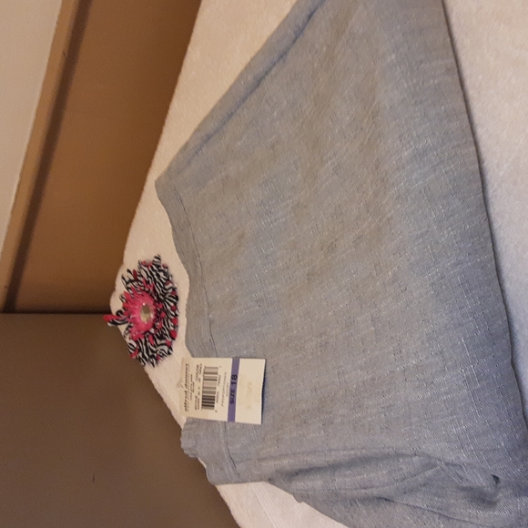 Alfred Dunner Grey stretch pants size 18 short - Picture 3 of 7